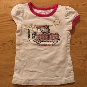 Hello kitty rhinestone T-shirt